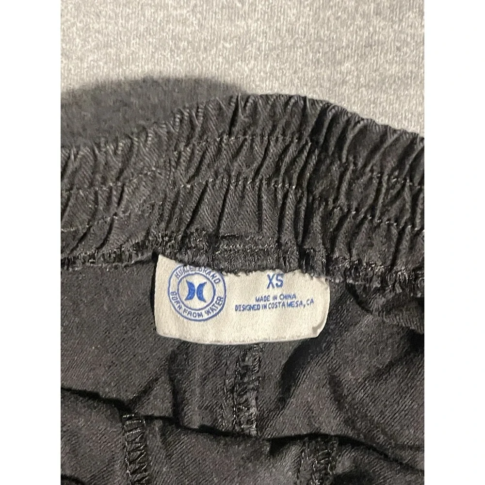Hurley Black Lounge Shorts Womens XS Casual Drawstring Beach Athletic Minimalist